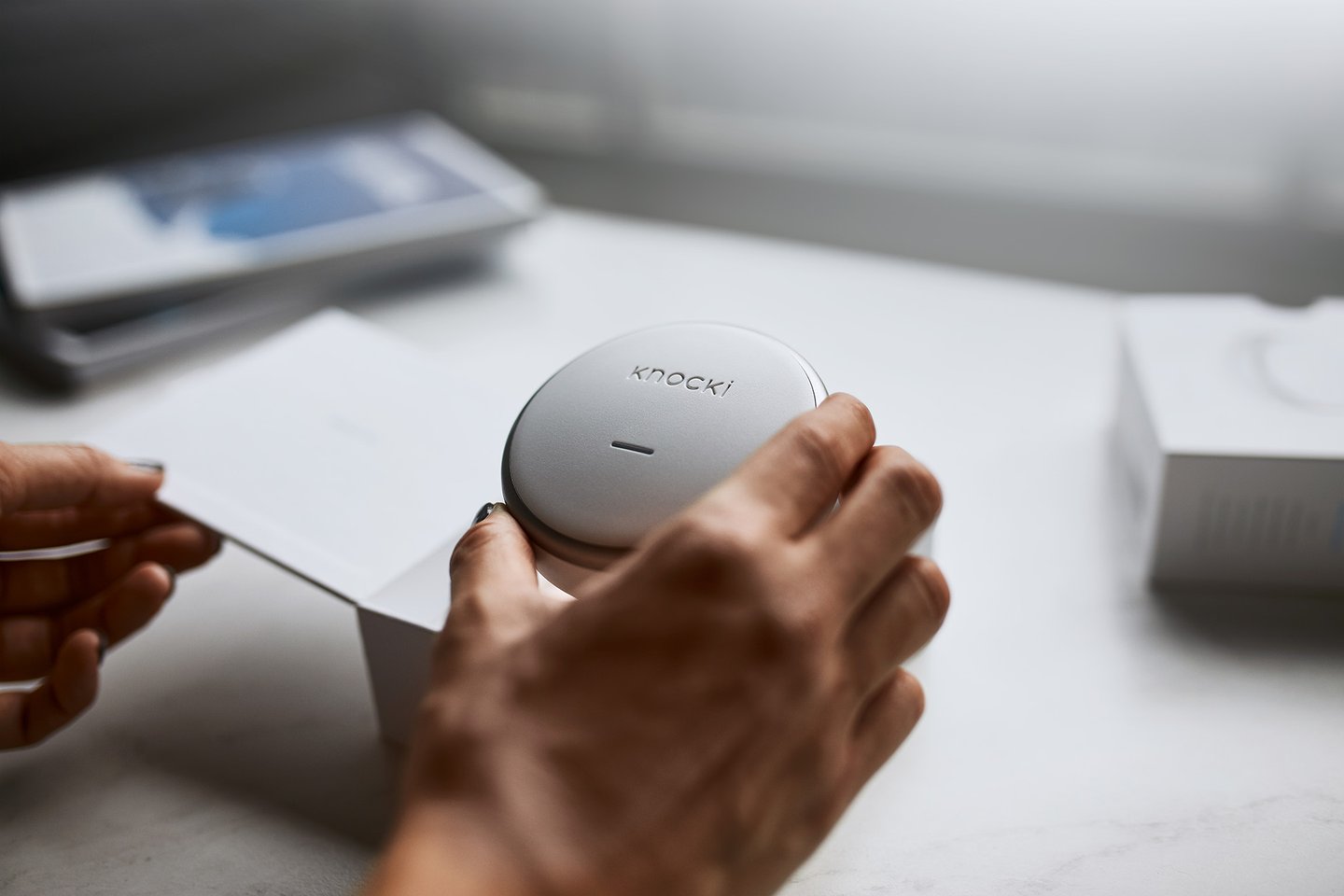 Knocki Turns Any Surface into Remote Control