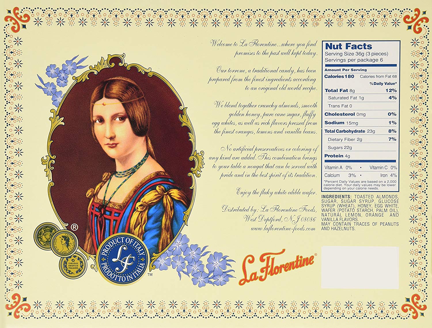 La Florentine Torrone Assortment Box