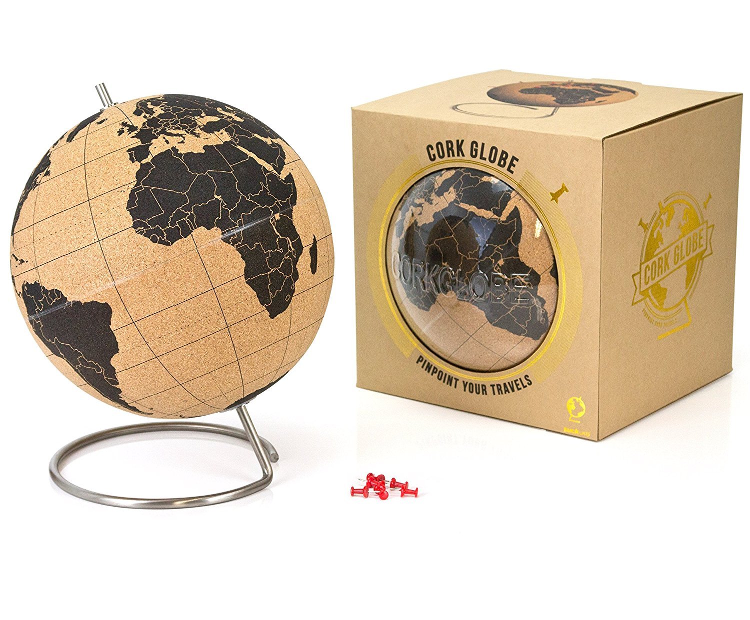 Large Cork Globe