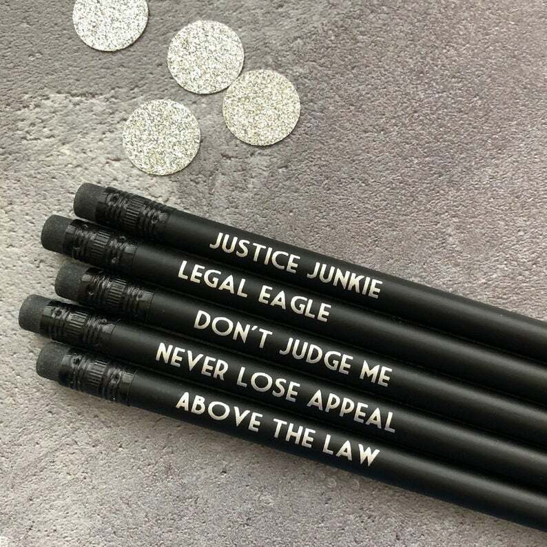 Lawyer Pencil Set