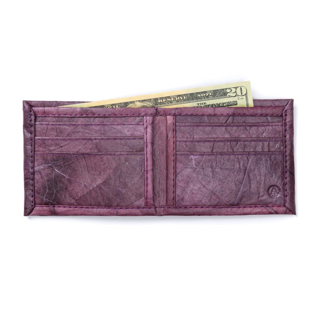 Leaf Leather Wallet