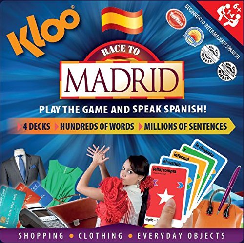  Learn to Speak Spanish Language Board Game 