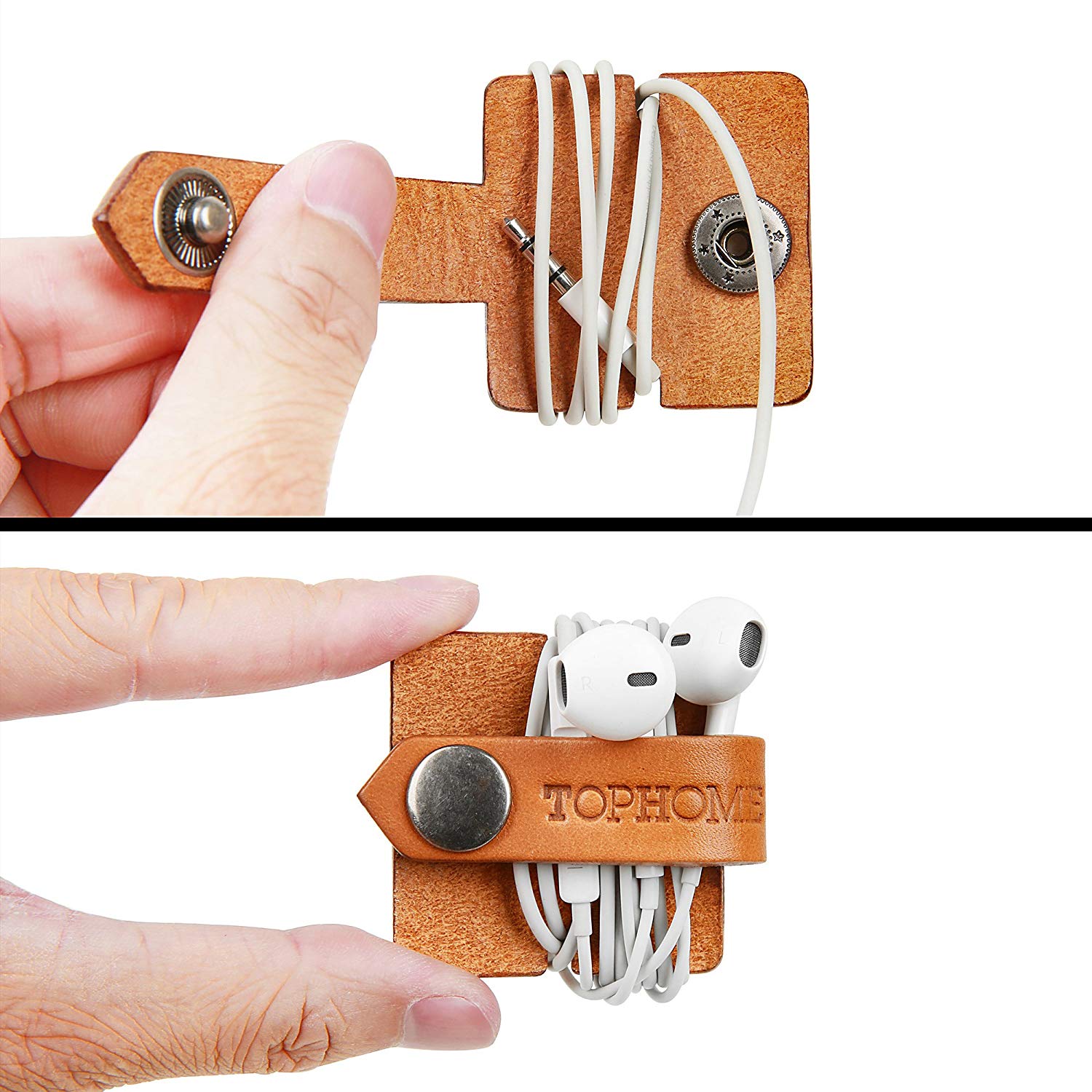 Leather Earbud Holder