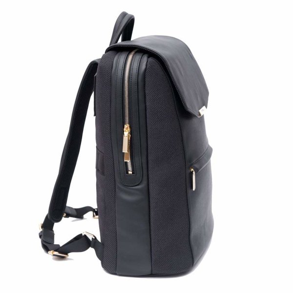 Leather Laptop Backpack