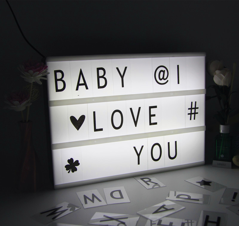 LED Cinematic lightbox