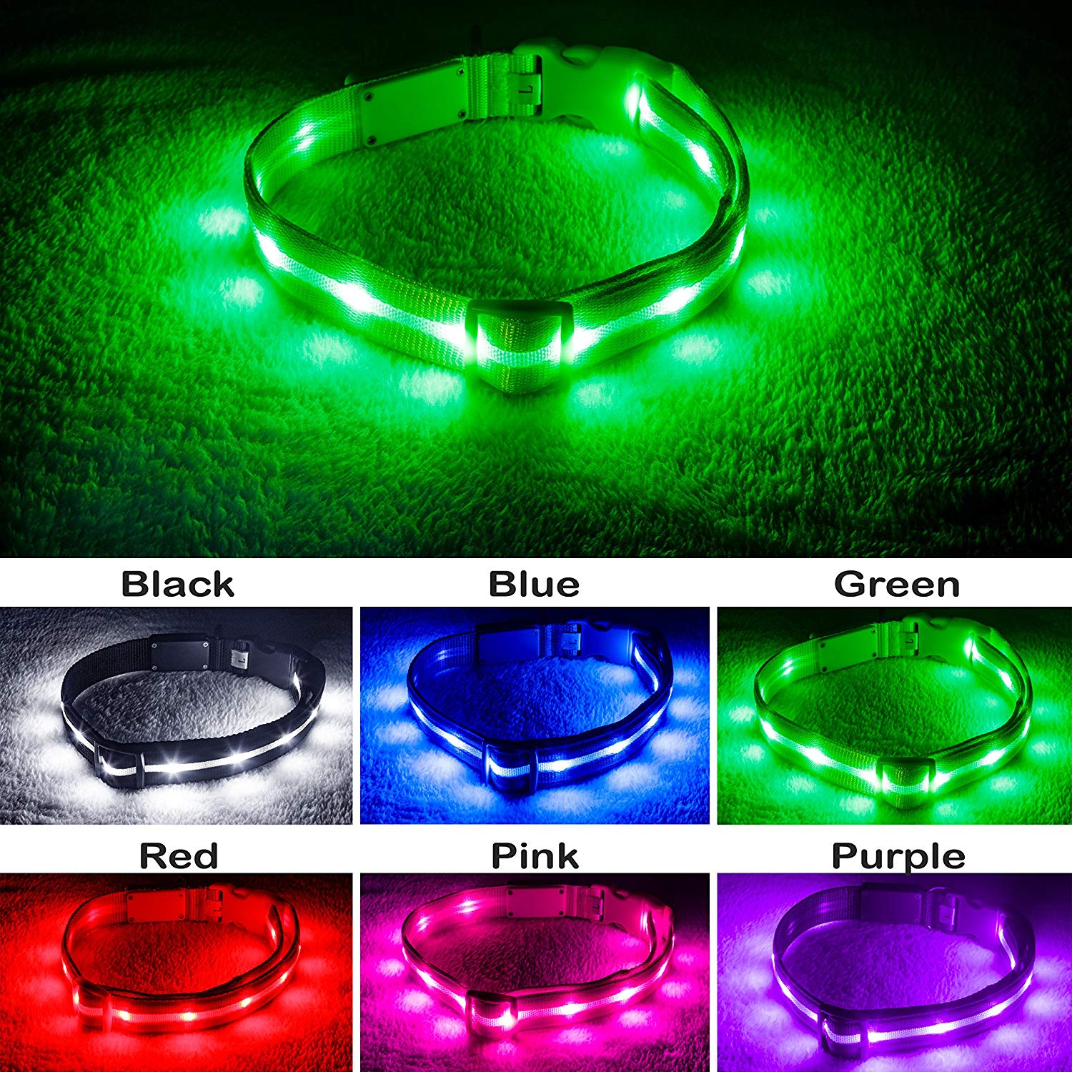 LED Dog Collar