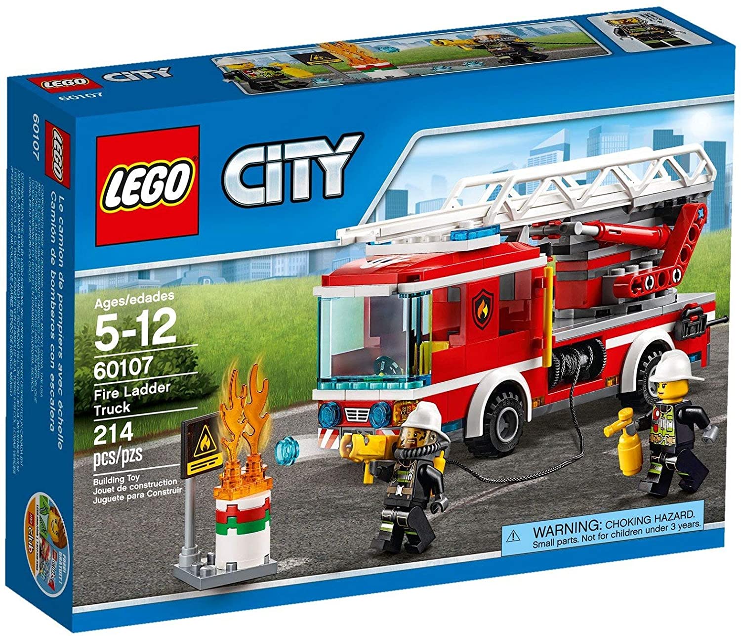 Lego City Fire Ladder Truck