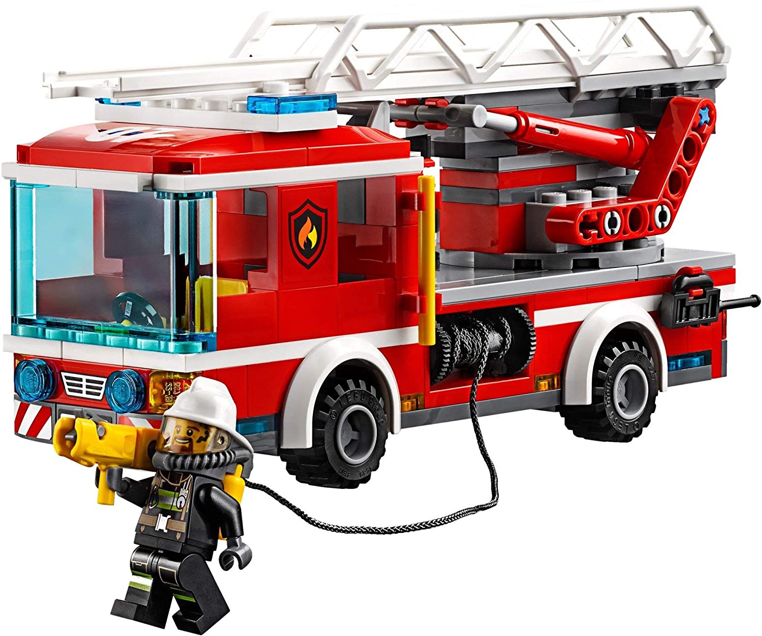 Lego City Fire Ladder Truck