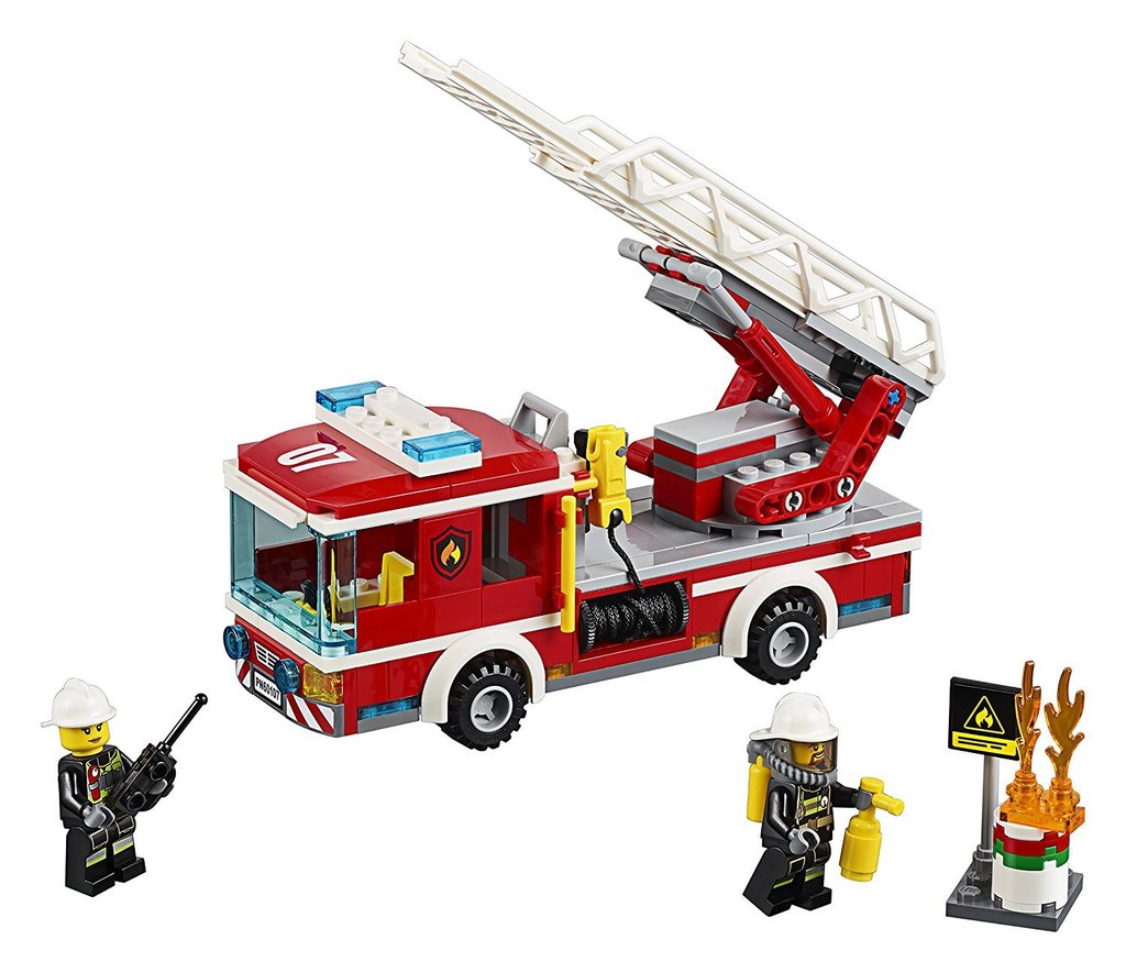 Lego City Fire Ladder Truck