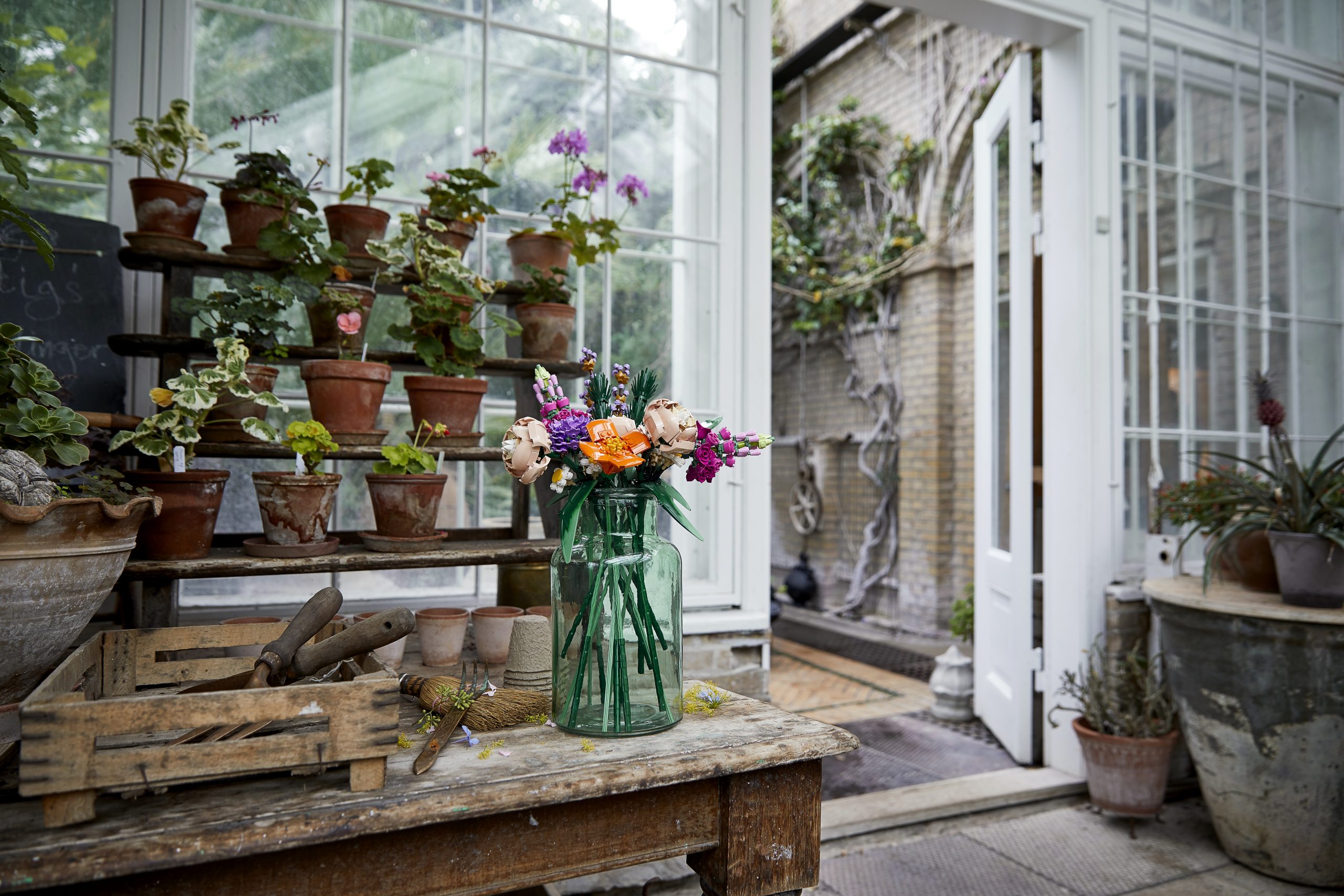 LEGO Flower Bouquet Building Kit