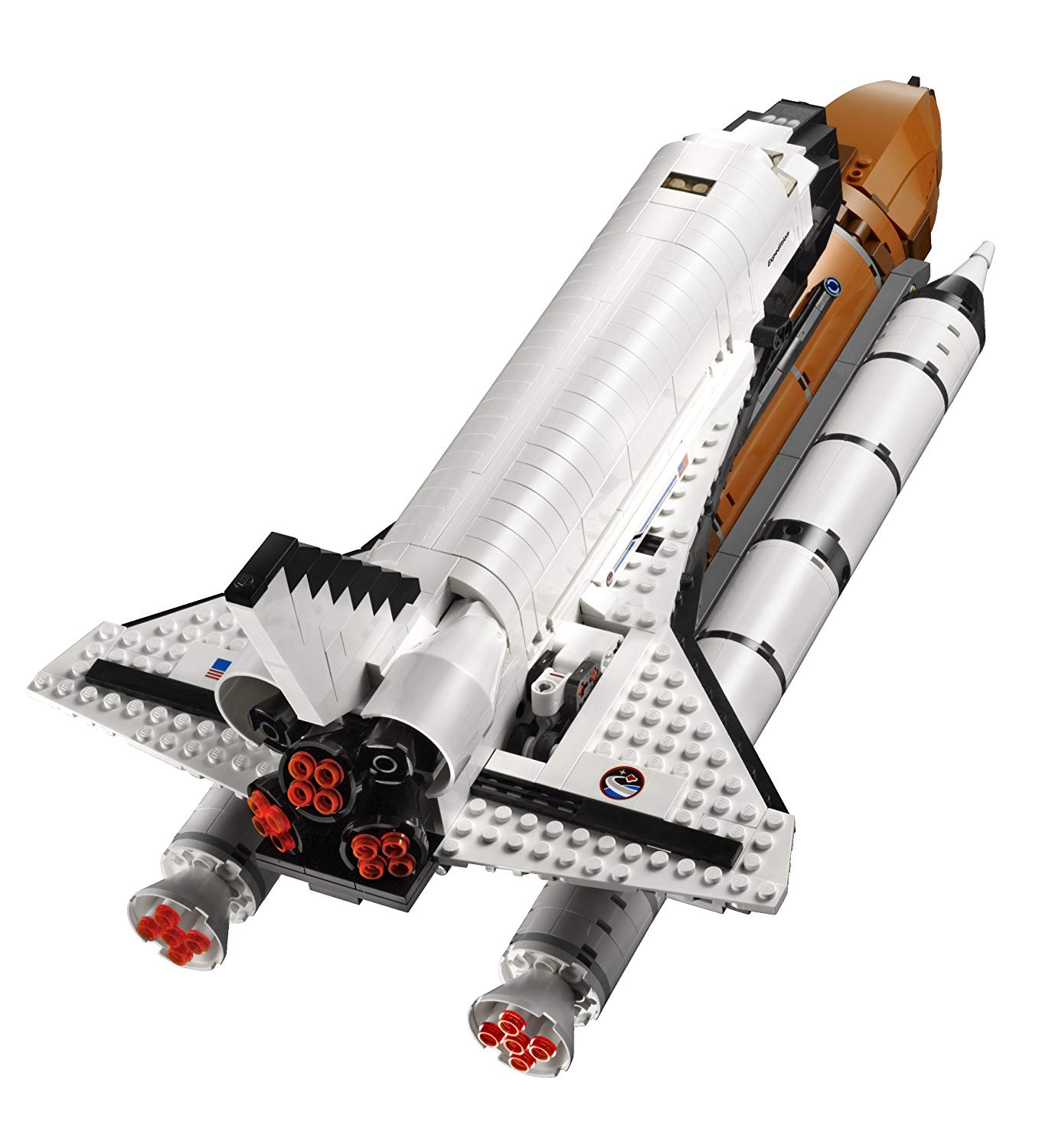 lego shuttle stand