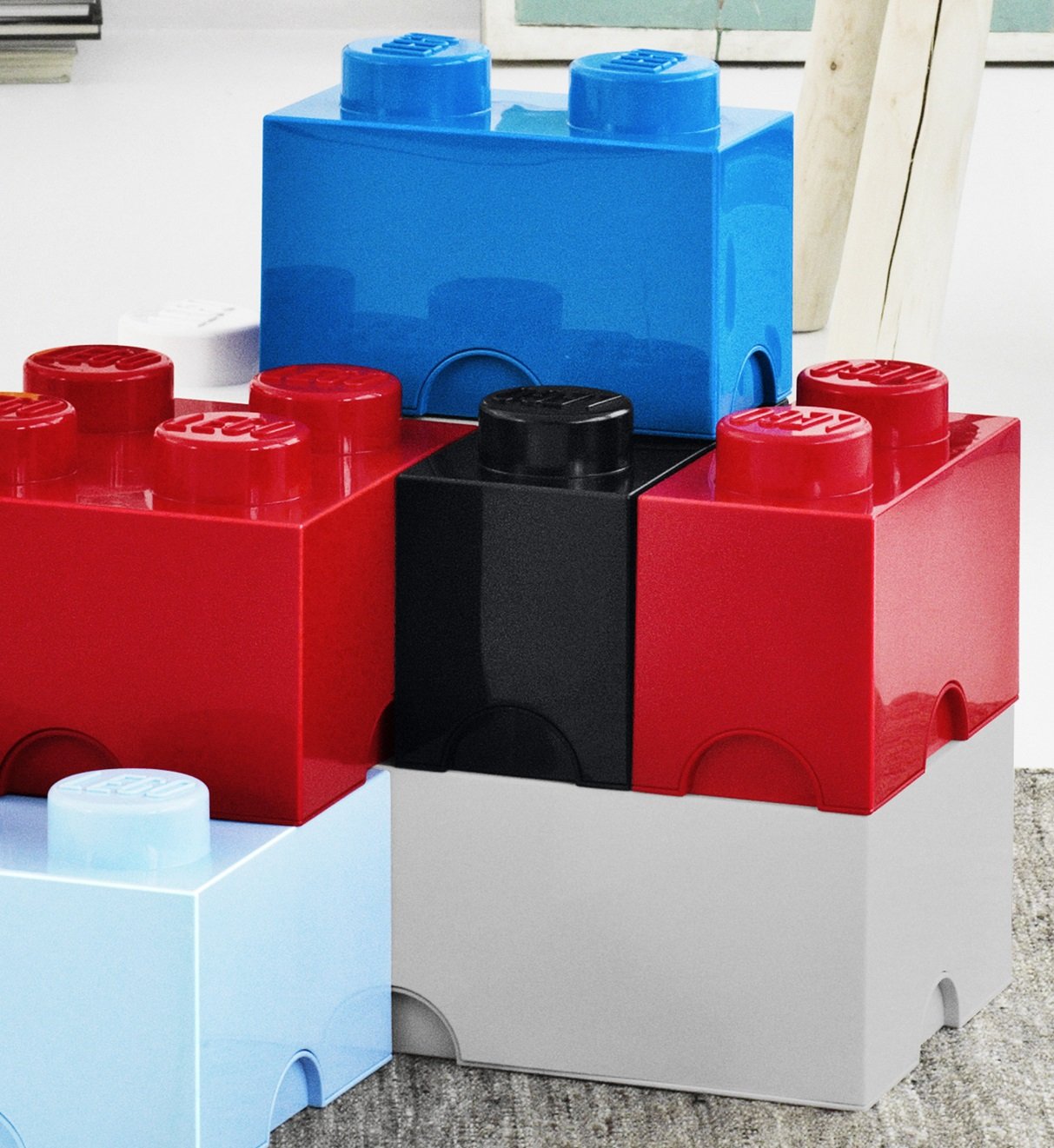 LEGO Stackable Storage Bricks
