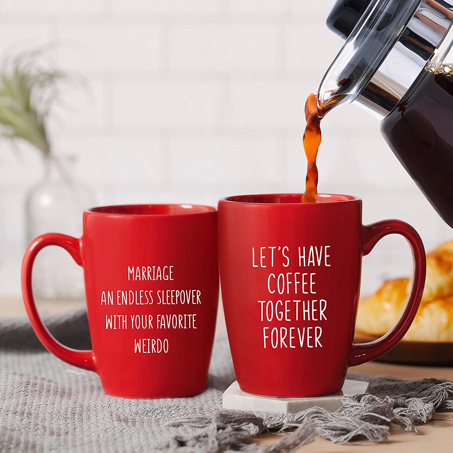 Let's Have Coffee Together Forever Mug