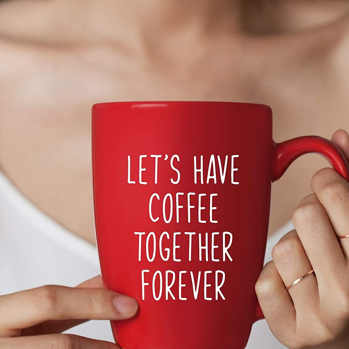 Let's Have Coffee Together Forever Mug