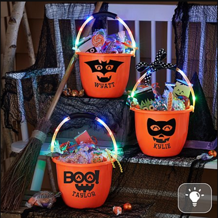 Light-Up Handle Treat Bucket