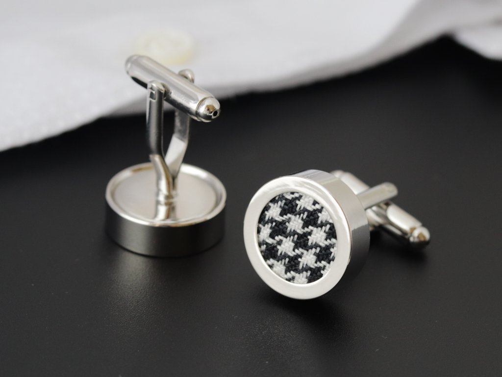 Linen Cufflinks