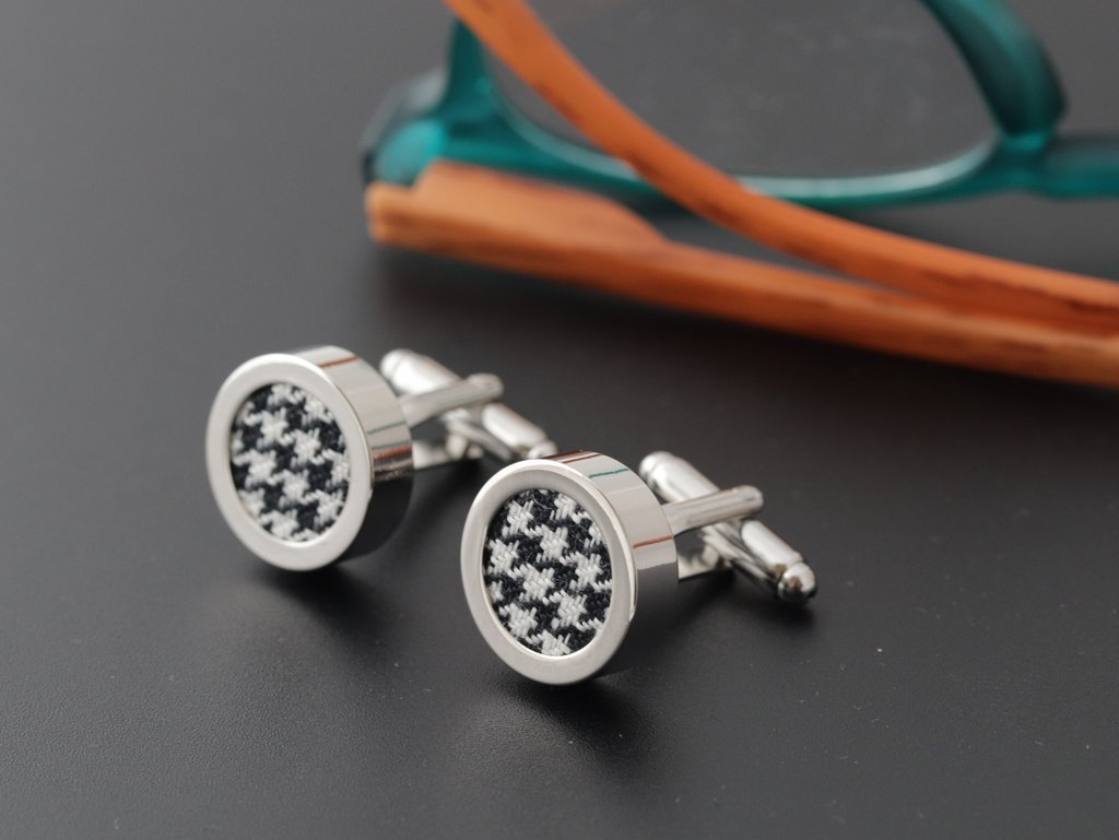 Linen Cufflinks