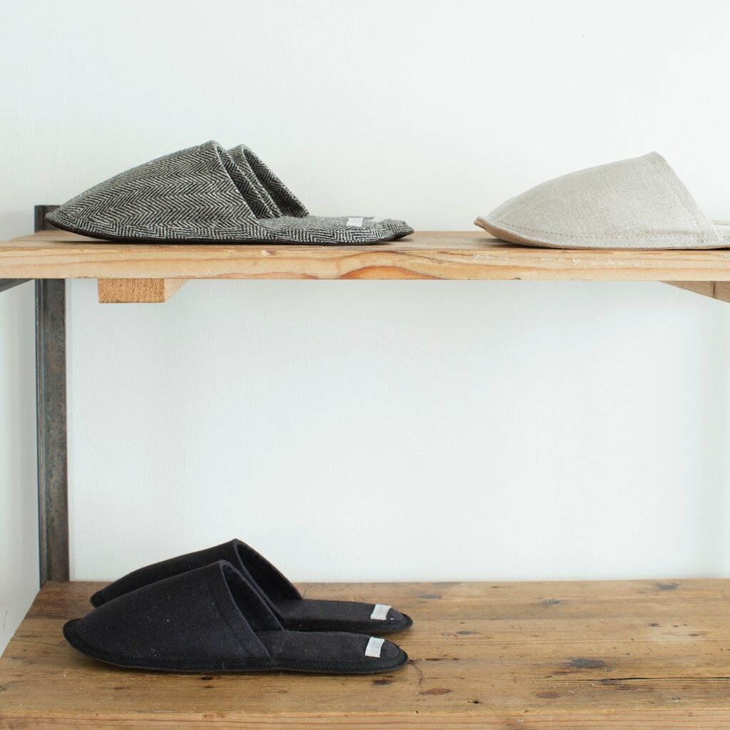 Linen Slippers