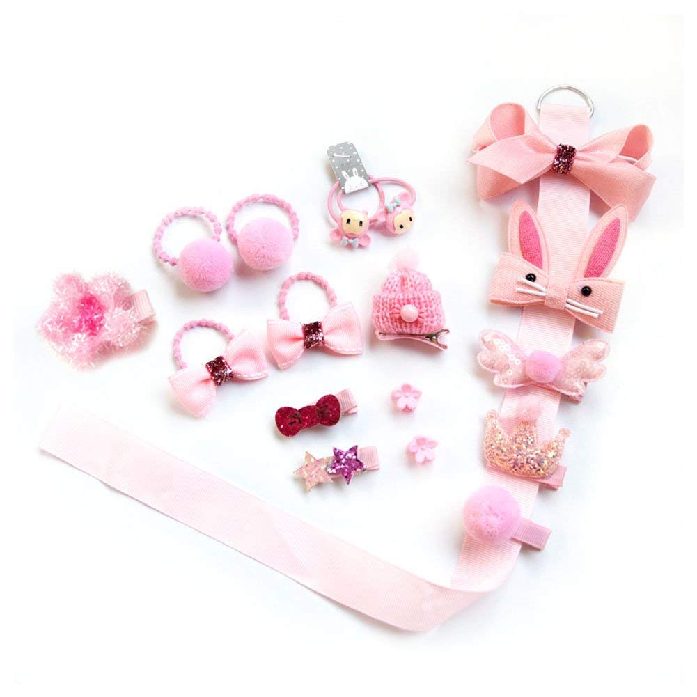 Little Girls Hair Clips Set