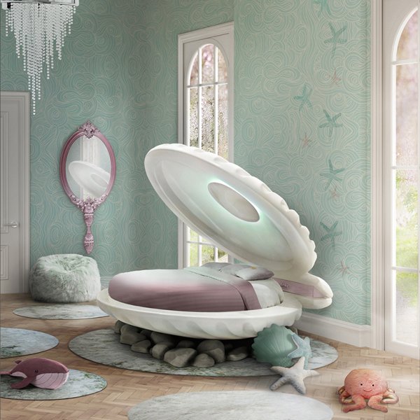 Little Mermaid Bed