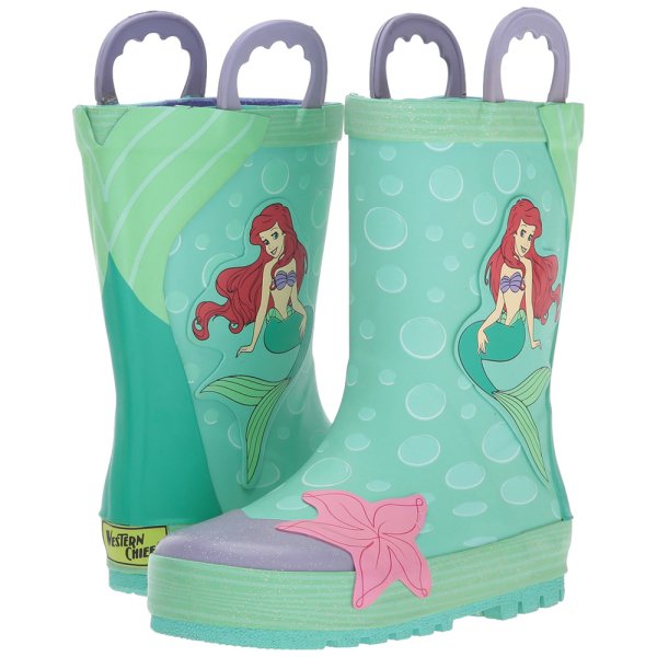 Little Mermaid Rain Boots