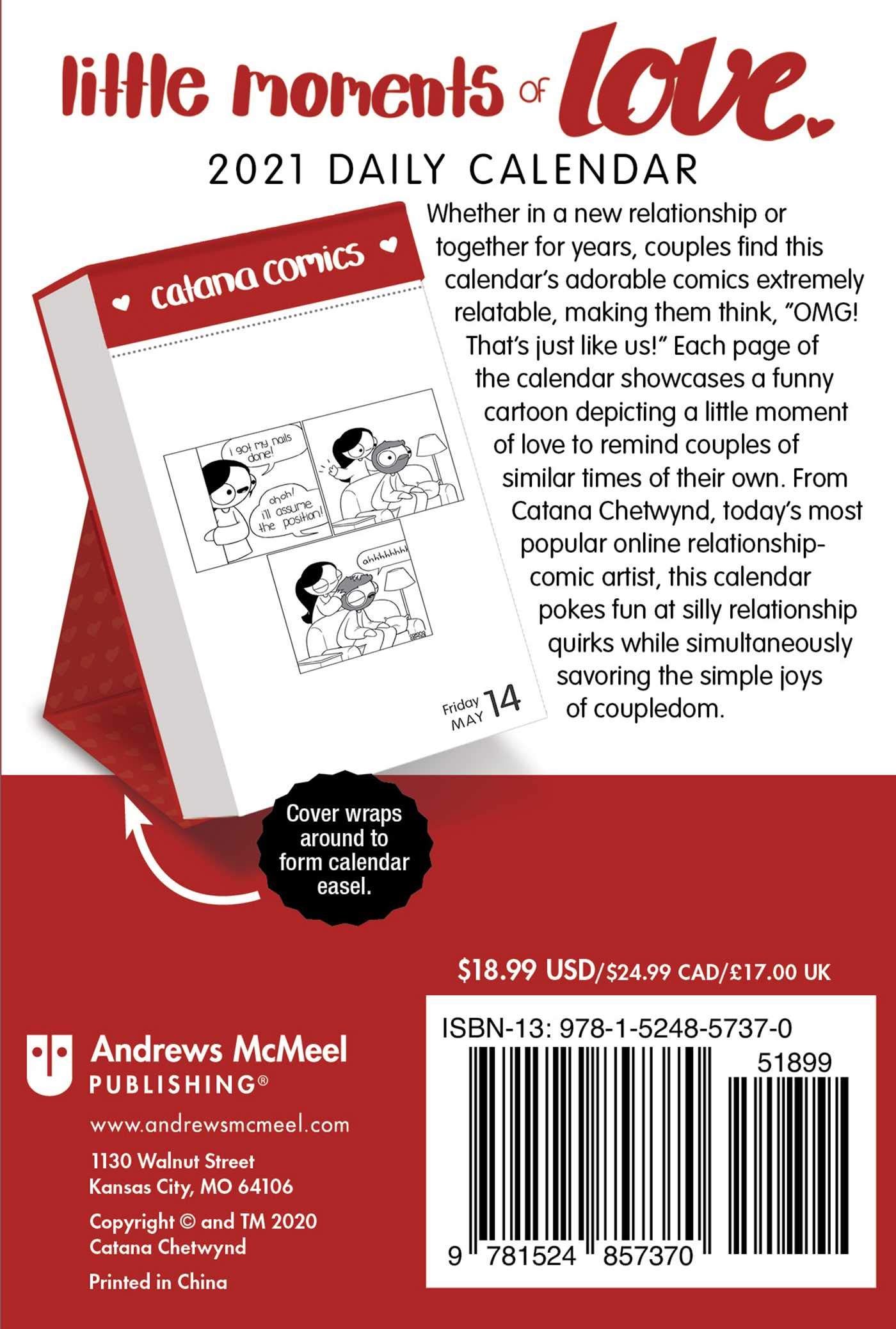 Little Moments of Love 2021 Deluxe Day-to-Day Calendar