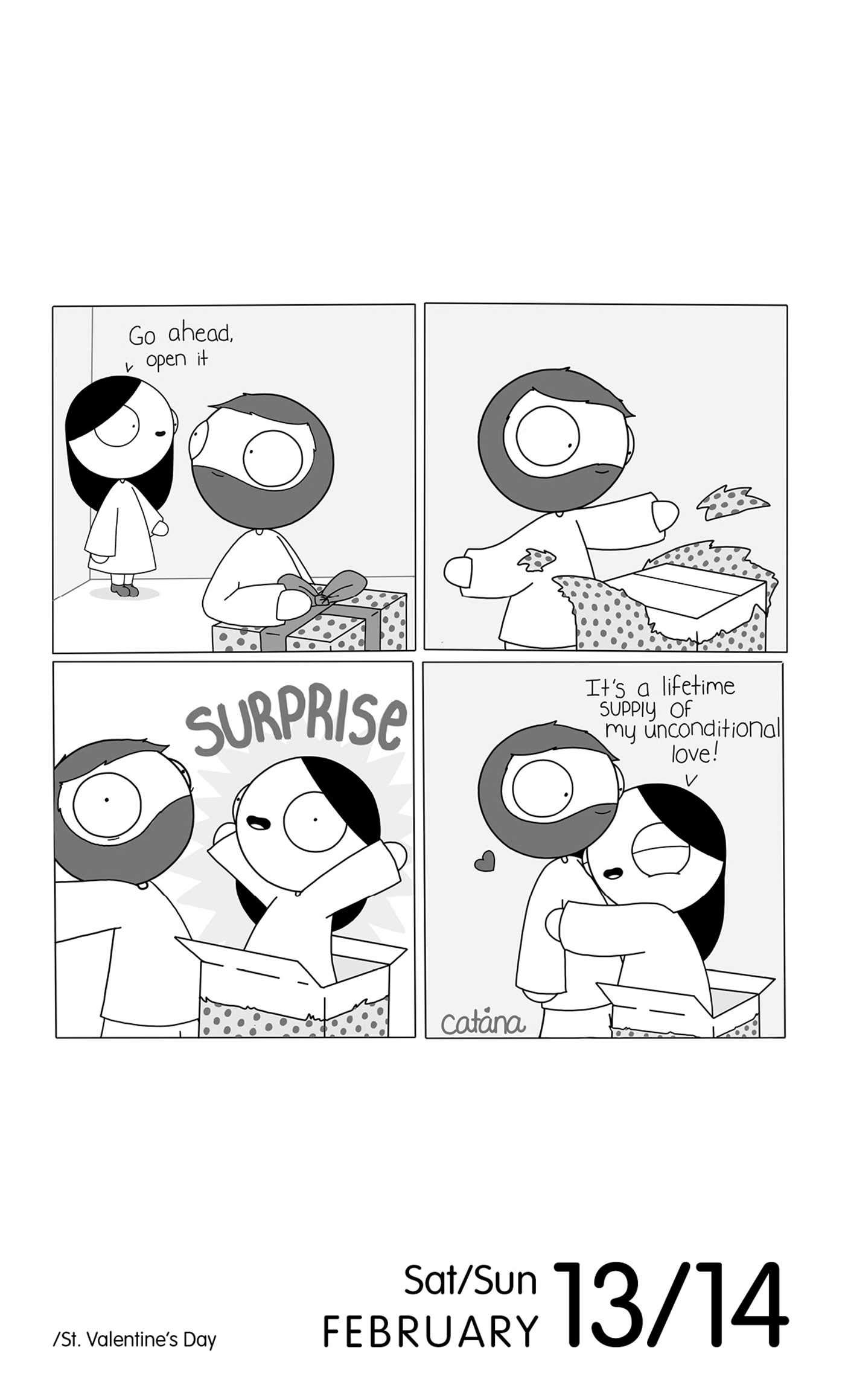 Little Moments of Love 2021 Deluxe Day-to-Day Calendar