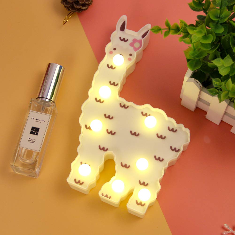 Llama Night Light