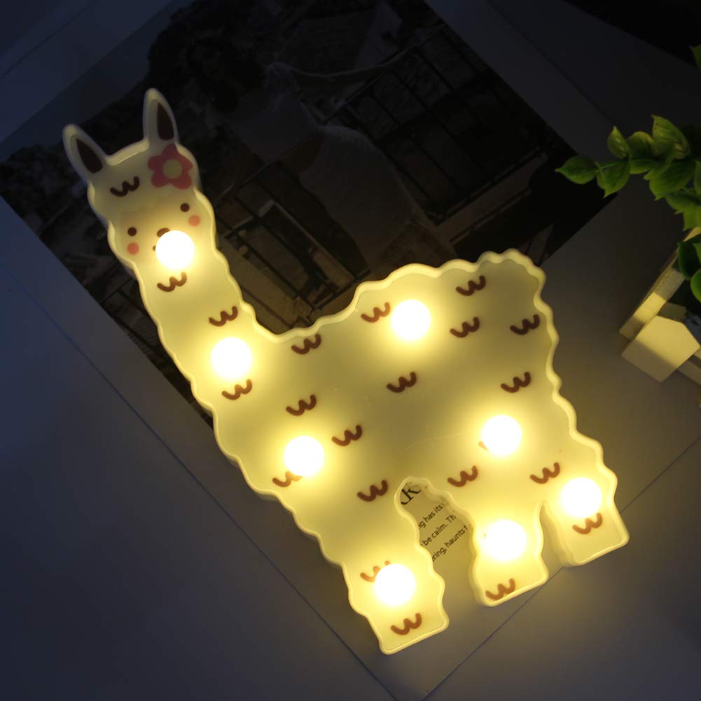 Llama Night Light