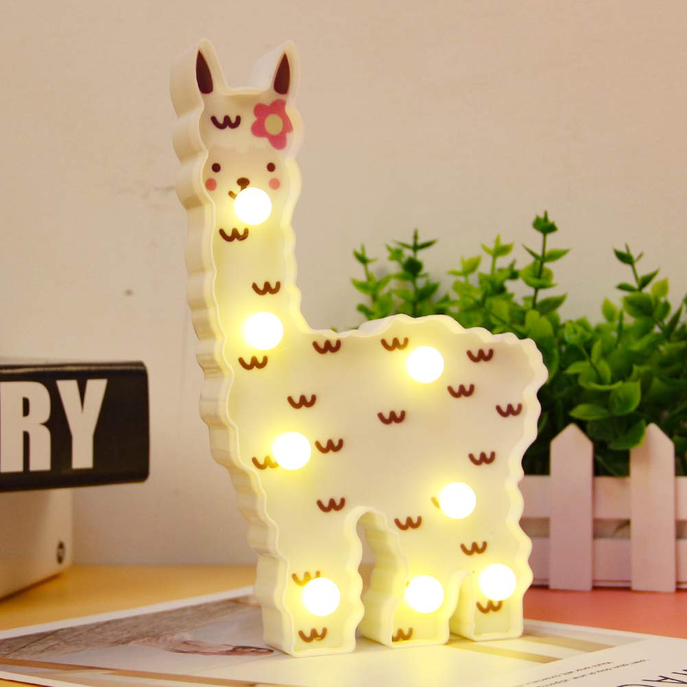 Llama Night Light