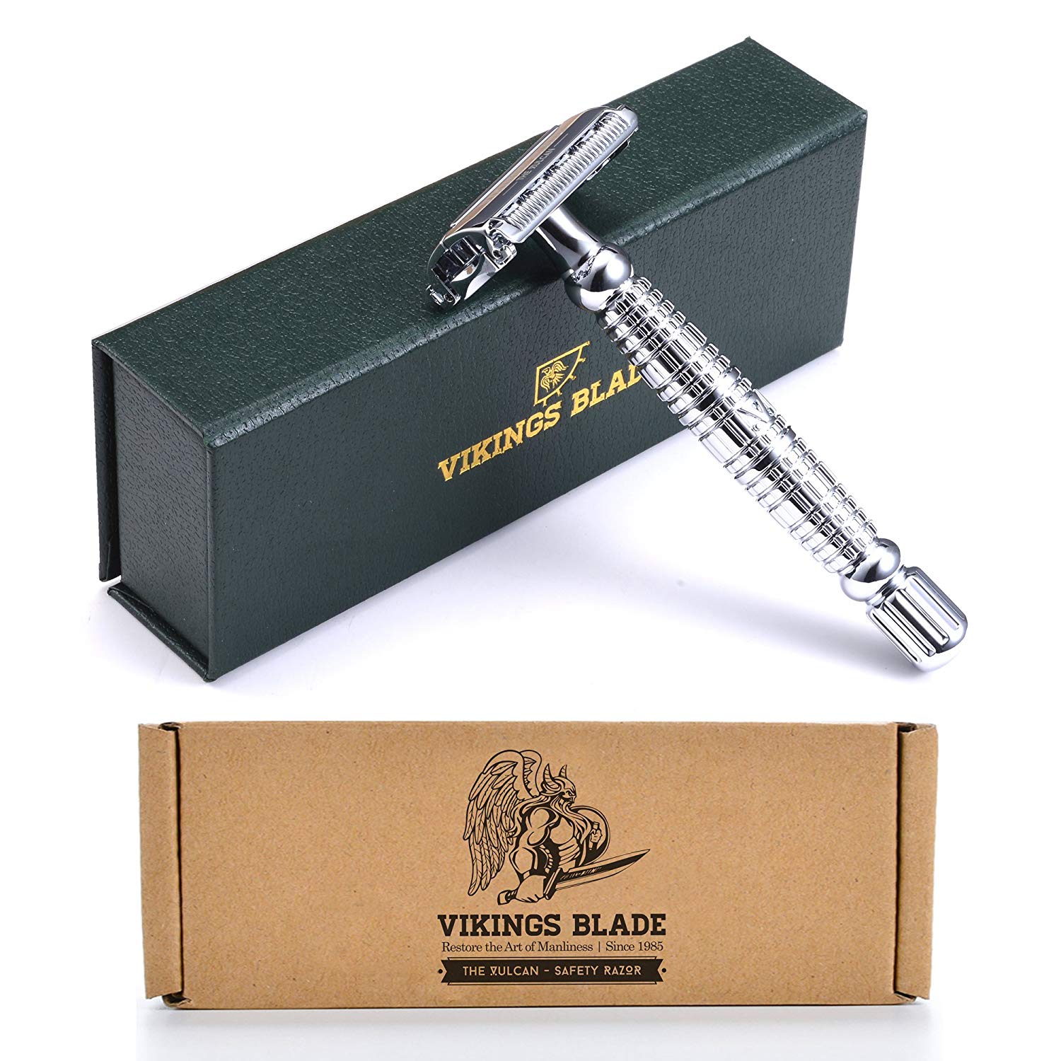 Long Handle Platinum Safety Razor