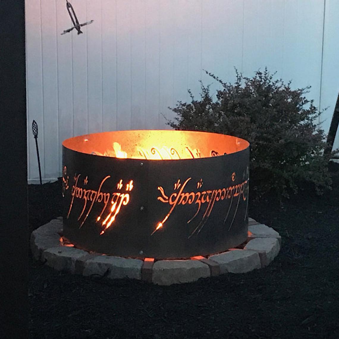 Lord of the Rings Fire Pit