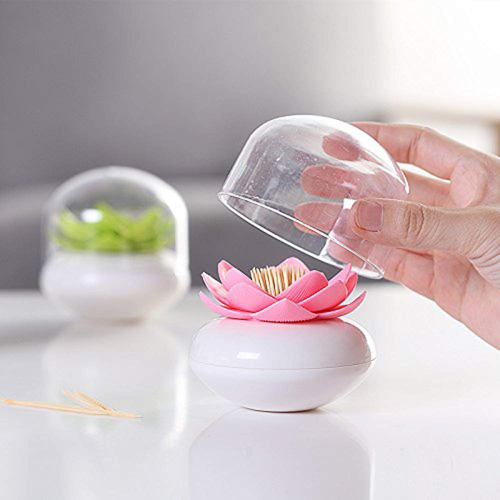Lotus Cotton Swab Holder