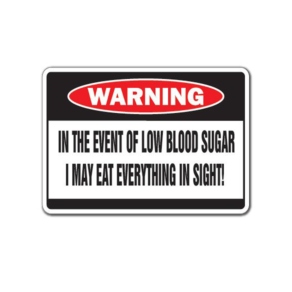 Low Blood Sugar Warning Sign