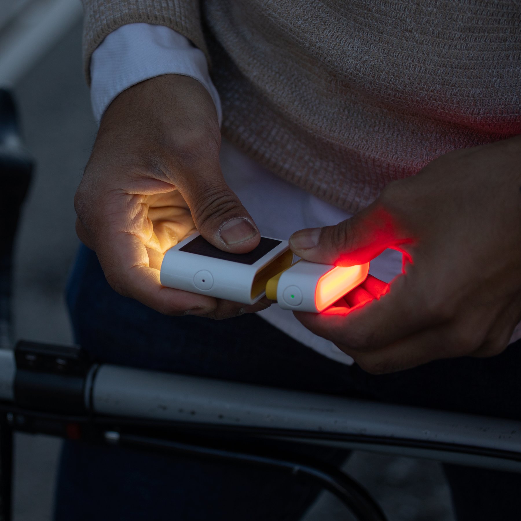 Luci Solar Bike Light Set