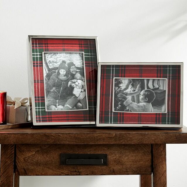 Lynbrook Plaid Picture Frames 