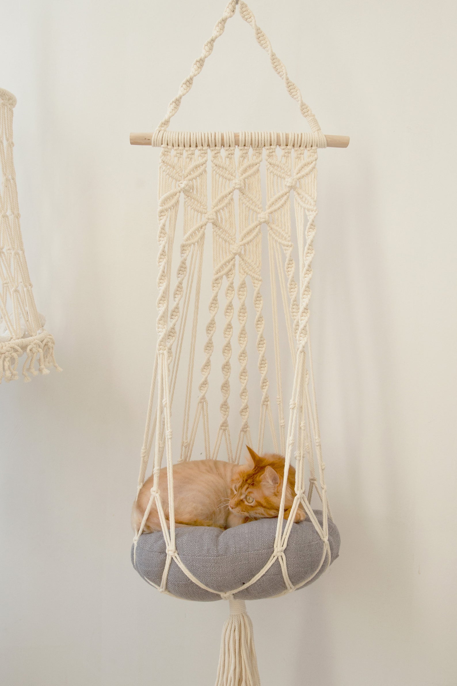 Macrame Cat Hammock