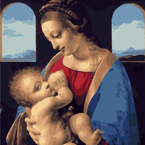 Madonna Litta - Paint by Numbers Kit