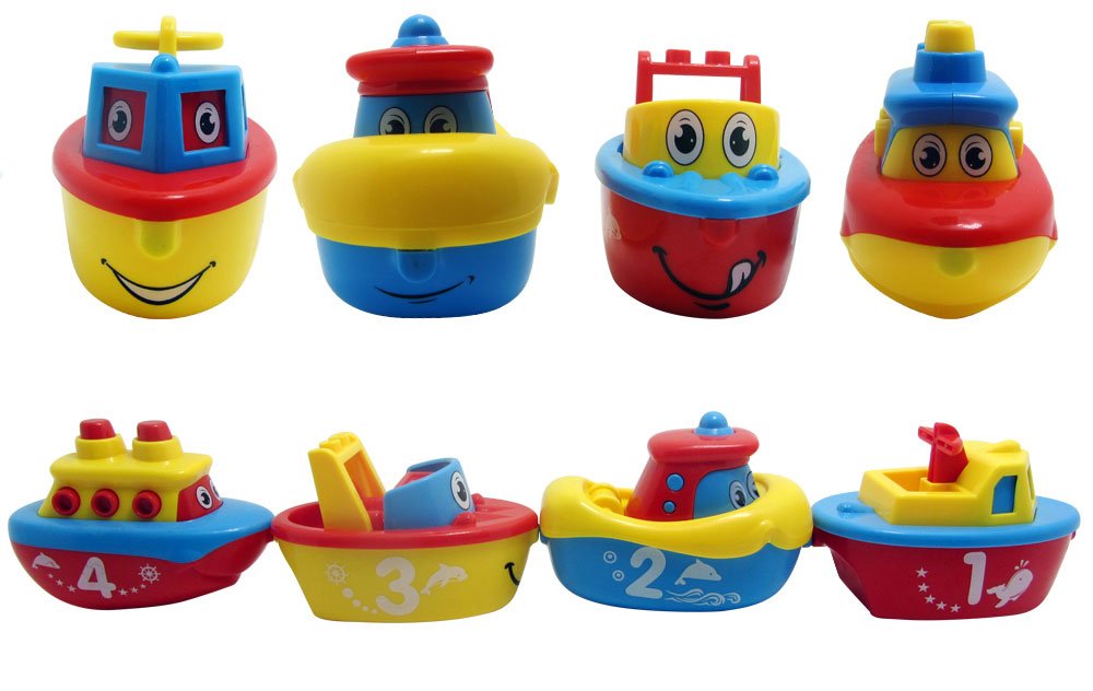 Magnet Boat Bath Toys Set 