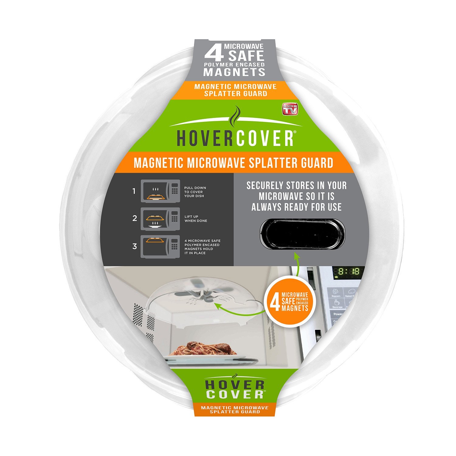 Magnetic Microwave Splatter Lid