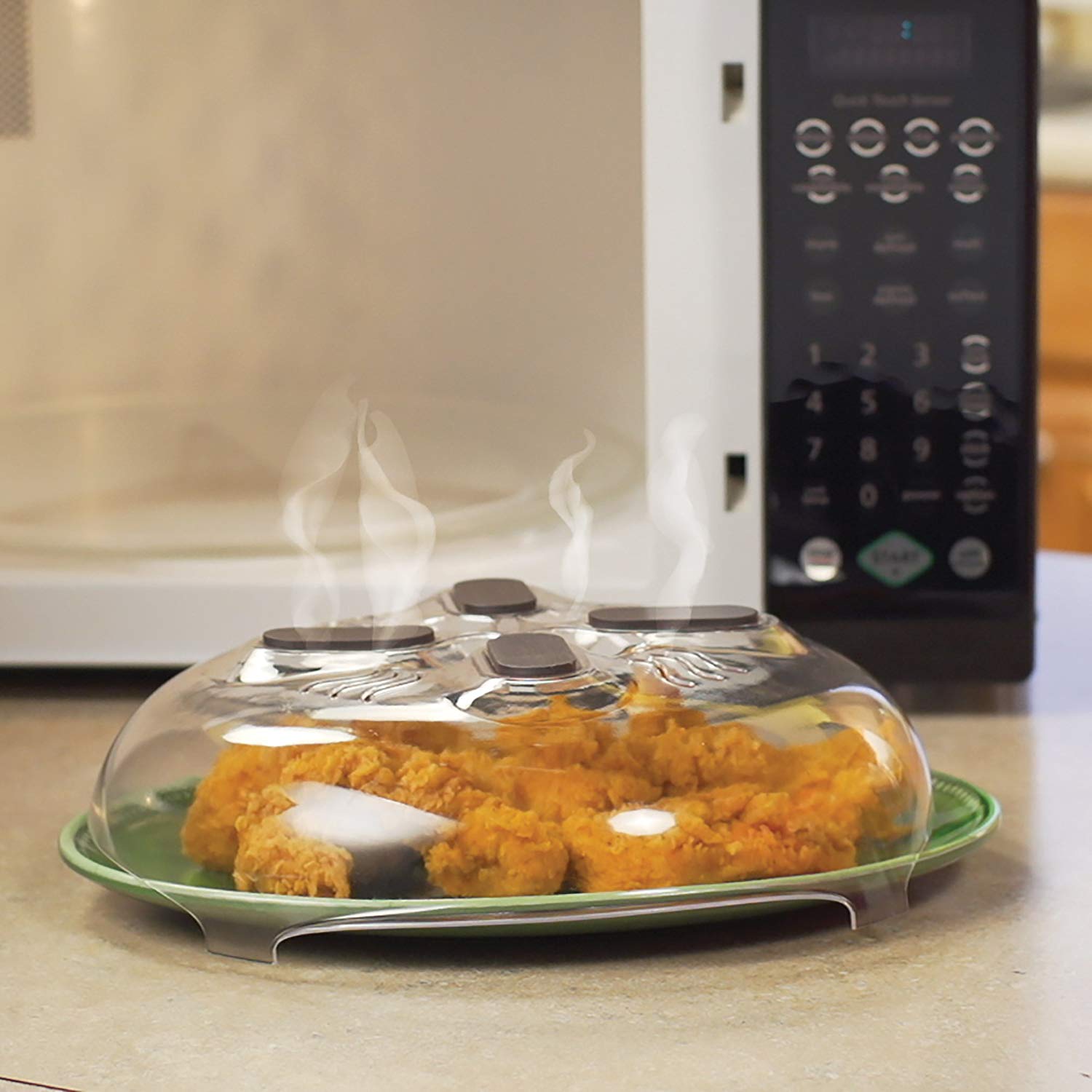 Magnetic Microwave Splatter Lid