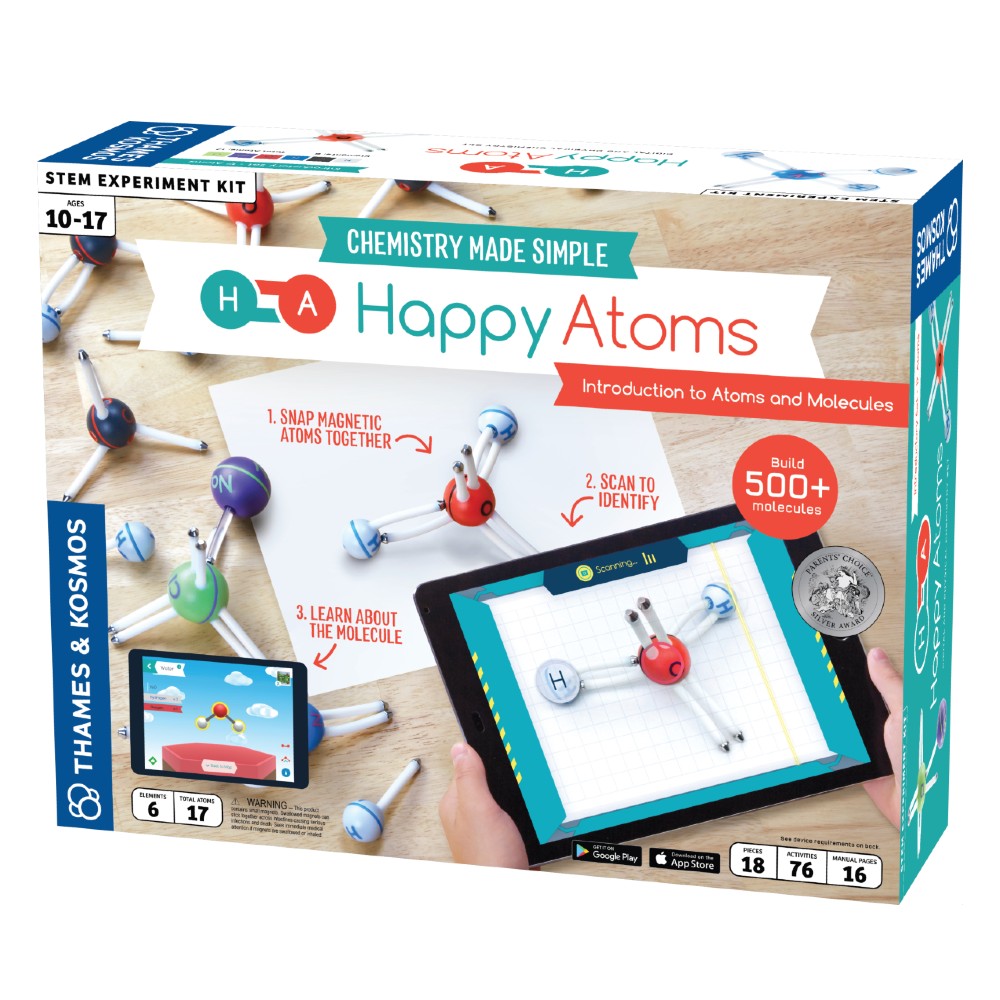 Magnetic Molecular Modeling Set and iOS App
