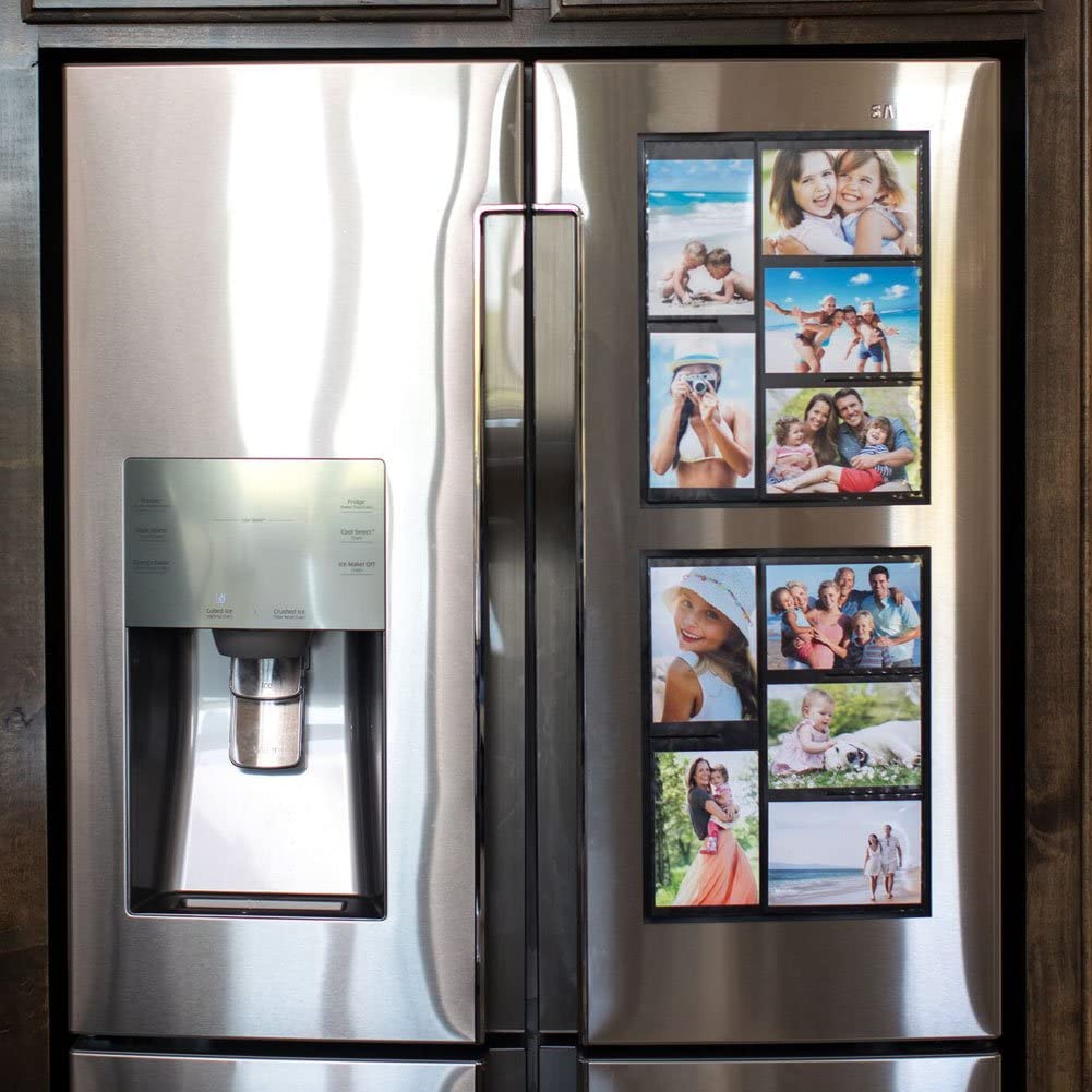 Magnetic Picture Collage Frame for Refrigerator