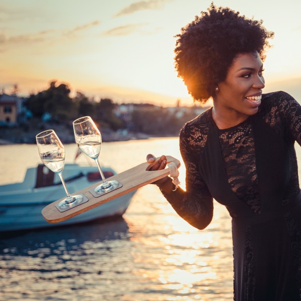 Magnetic Сhampagne Glasses