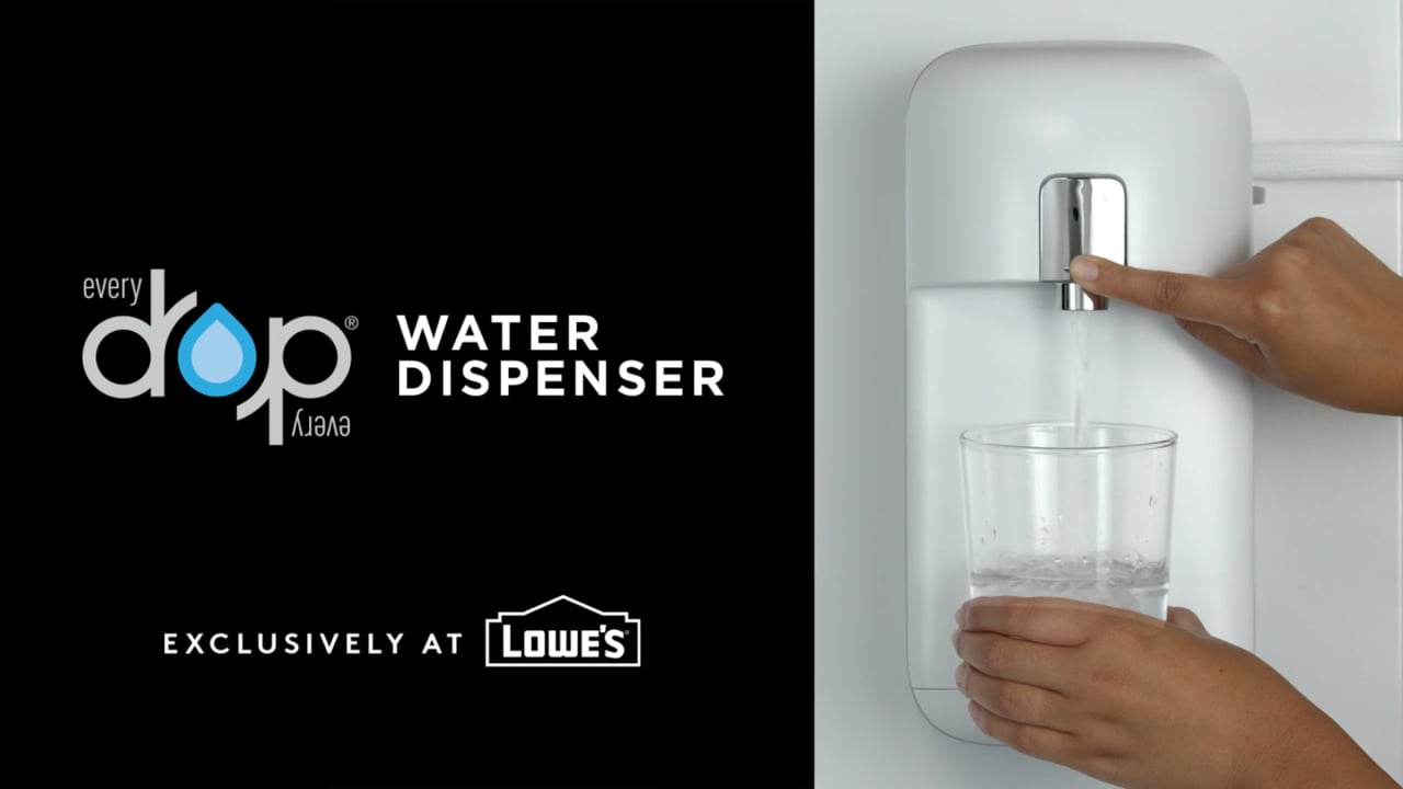 Magnetically-Mounted Water Dispenser