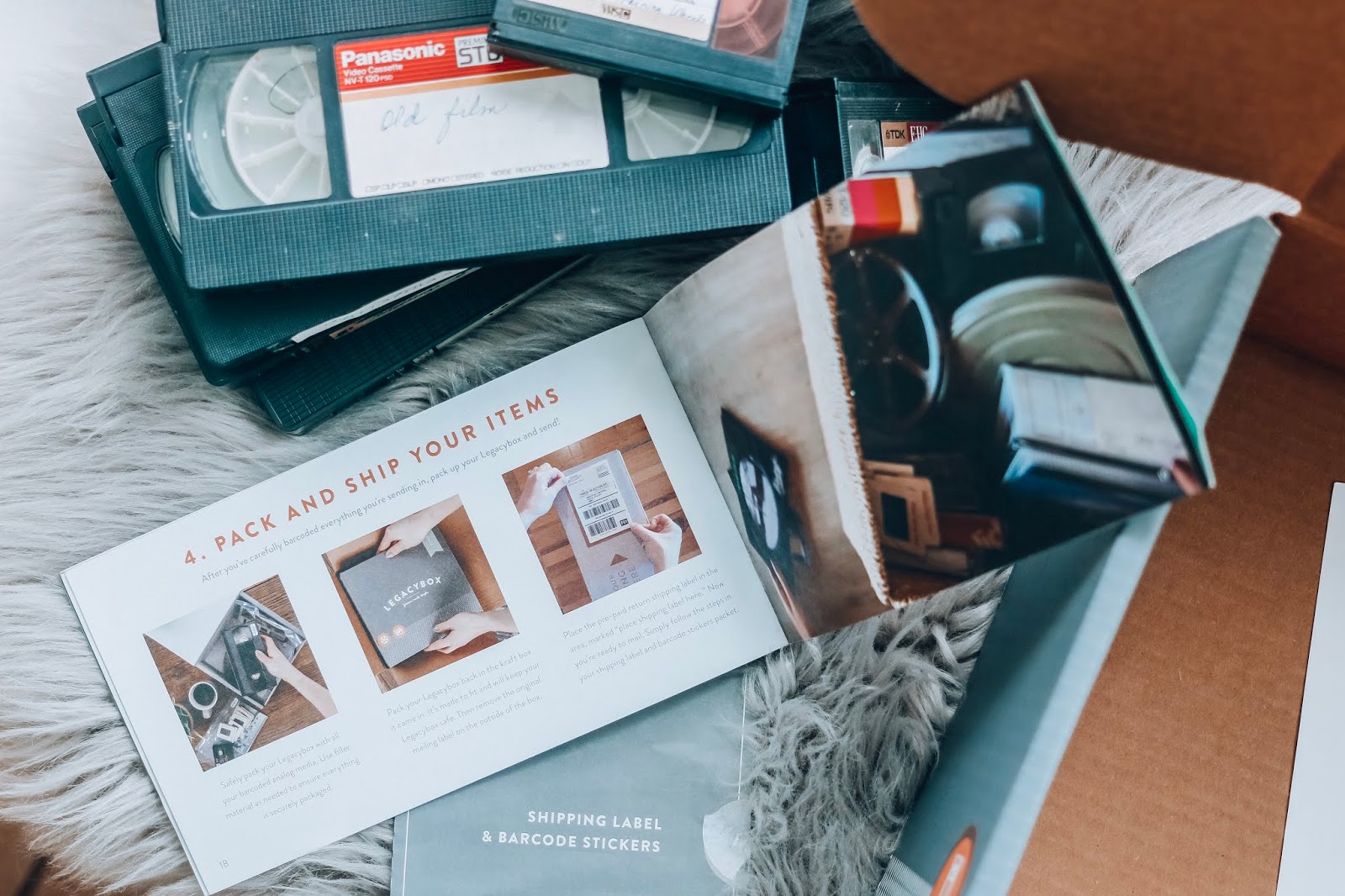 Mail-in Legacybox Digitizing Kit