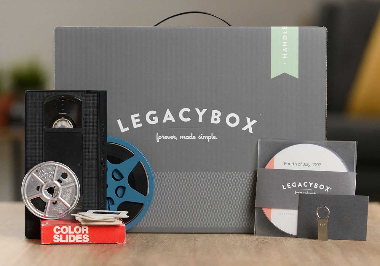 Mail-in Legacybox Digitizing Kit