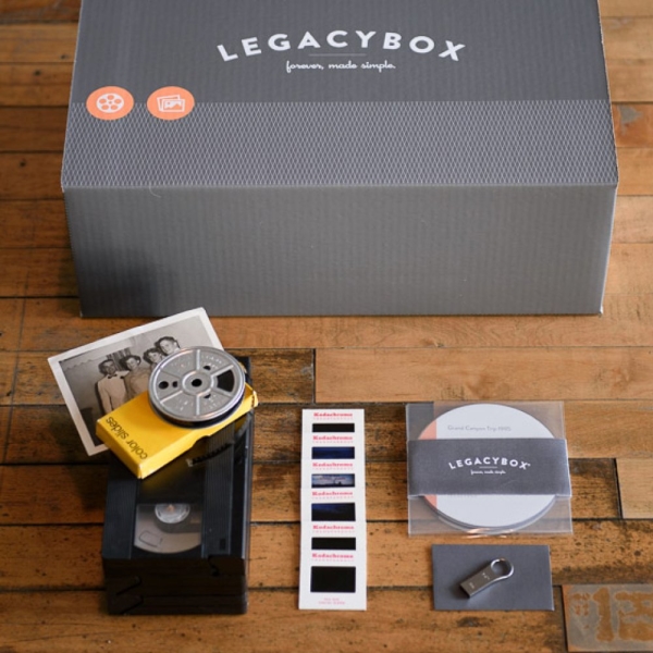 Mail-in Legacybox Digitizing Kit