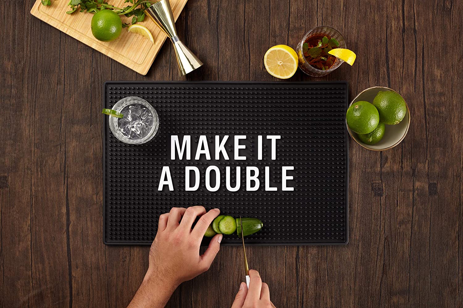 Make It Double Bar Mat 