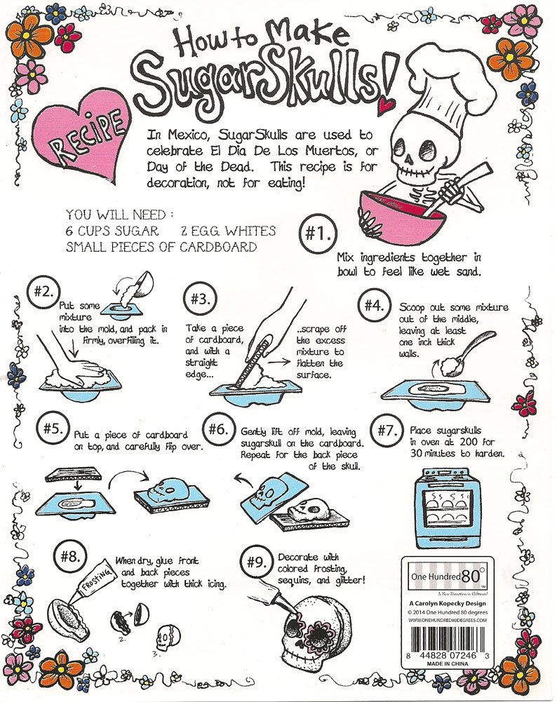 Make your Own Sugar Skull - Mold